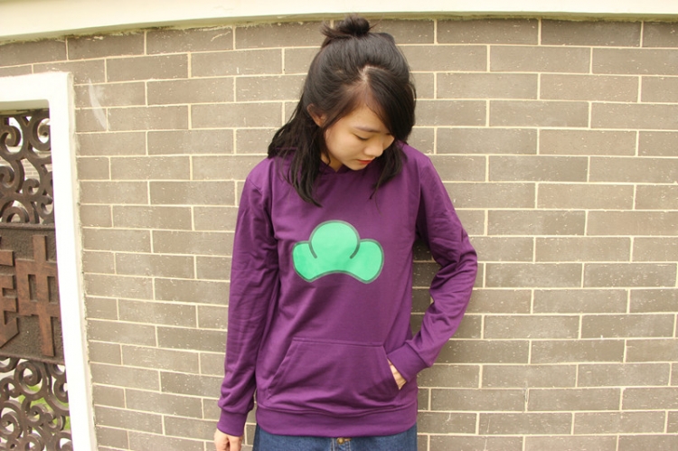 Osomatsu Kun Thin section cotton sweater Purple M L XL XXL