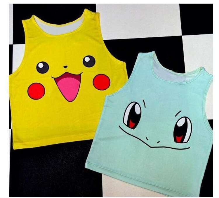 Pokemon Pikachu Squirtle Vest price for 2 piece
