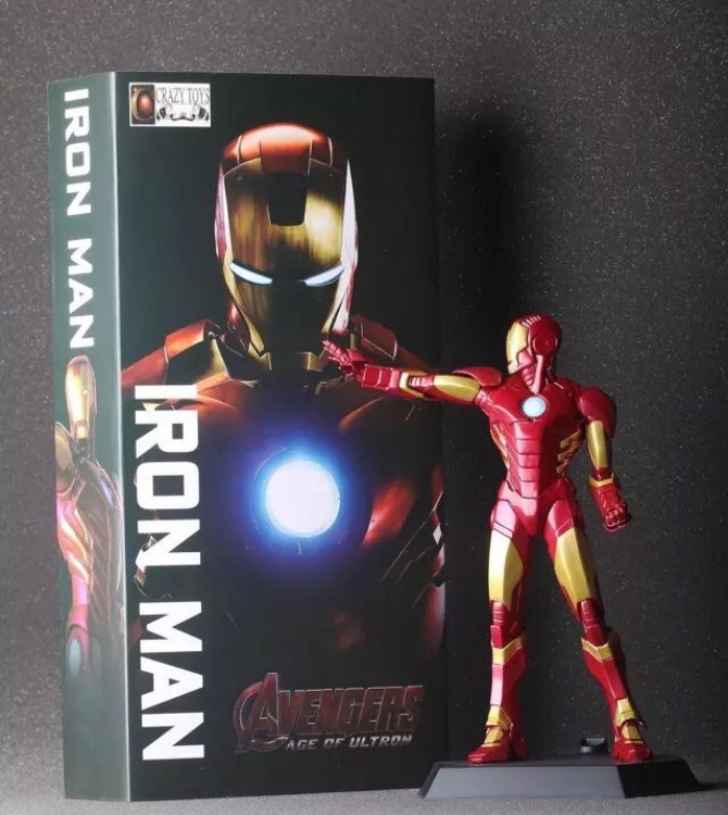 The avengers Iron Man Pedestal Figure 23cm