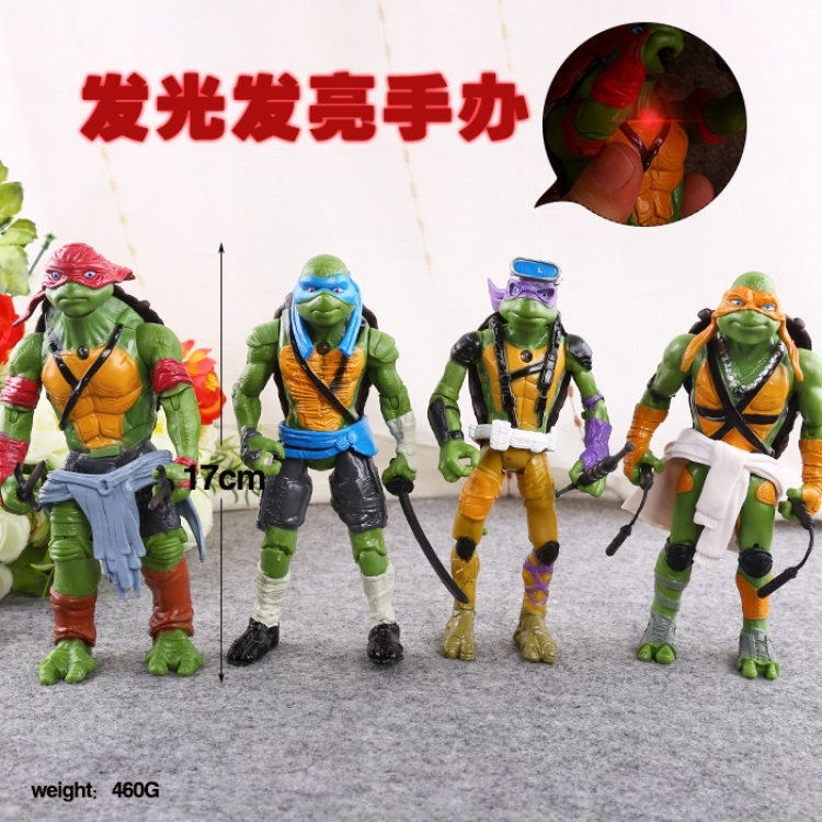 Teenage Mutant Ninja Figure 17cm price for 4 pcs