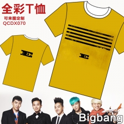 QCDX070-bigbang T-shirt M L XL...