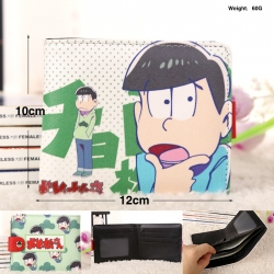 Osomatsu Kun PU  Wallet Green