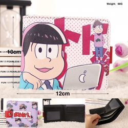 Osomatsu Kun PU  Wallet Pink