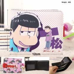 Osomatsu Kun PU  Wallet Purple