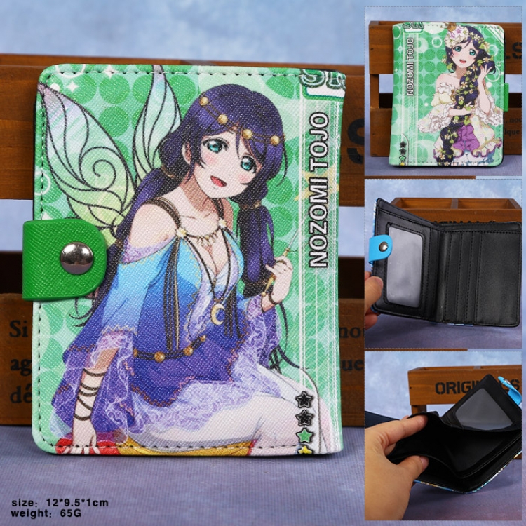 Lovelive pu wallet