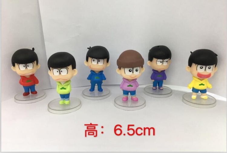 Osomatsu Kun Figure 6 pcs 6.5CM