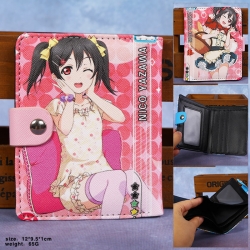 Lovelive pu wallet