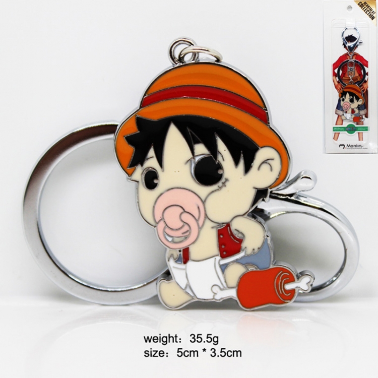 One Piece Monkey D Luffy Key Chain price for 5 pcs