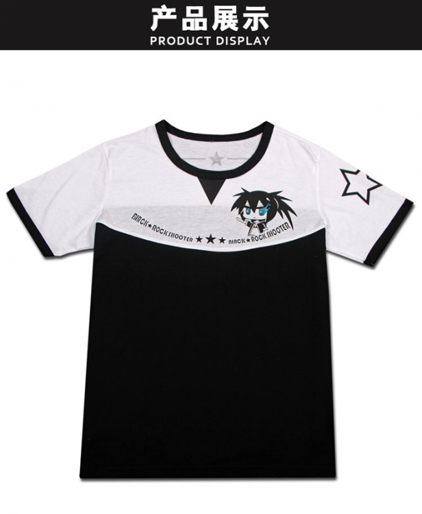 Black Rock Shooter T shirt M L XL XXL XXXL