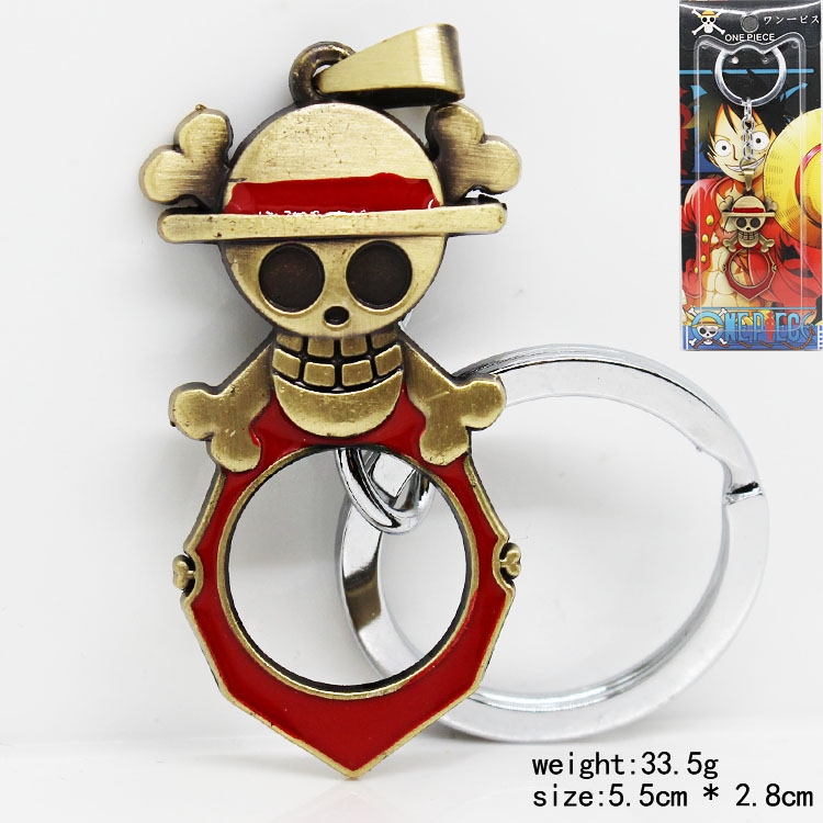 Keychain One Piece  price  for 5 pcs