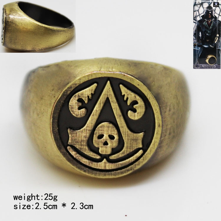 Ring Assassin's Creed price for 5  pcs
