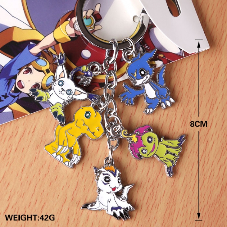 Digimon Aguagu key chain price for 5 pcs