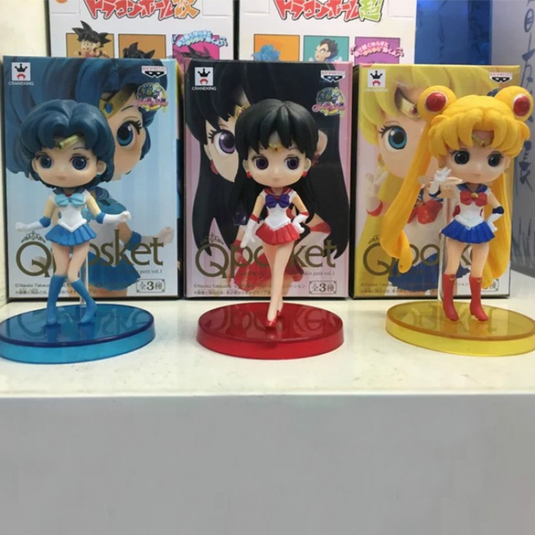 SailorMoon Figure 10cm price for 3 pcs a set