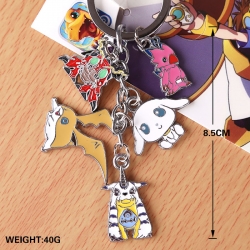 Digimon key chain price for 5 ...
