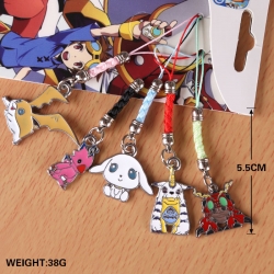 Digimon key chain price for 5 ...