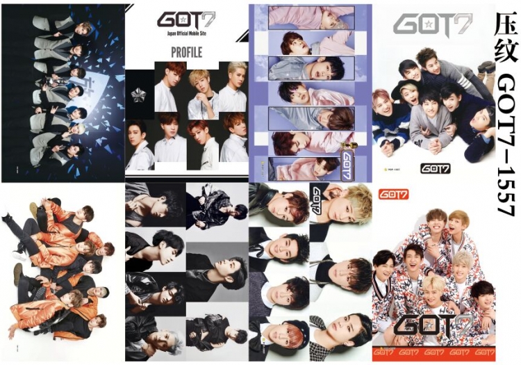 GOT7  Poster price for 5 set with 8 pcs a set