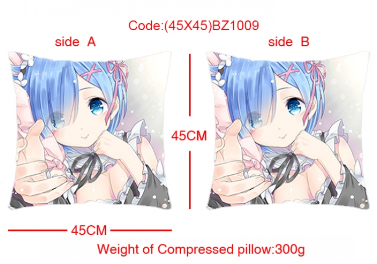 Cushions 45*45  Re:Zero kara Hajimeru Isekai Seikatsu