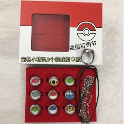 Ring Pokemon price for 9 pcs a...