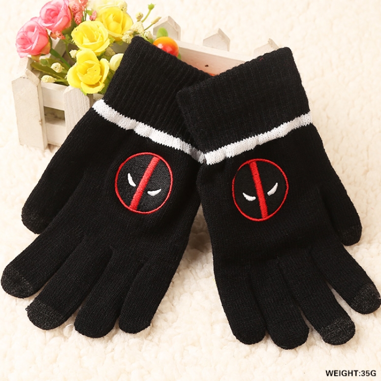 Deadpool Touch screen gloves