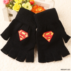 Superman Half-finger gloves