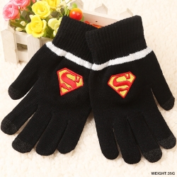 Superman Touch screen gloves