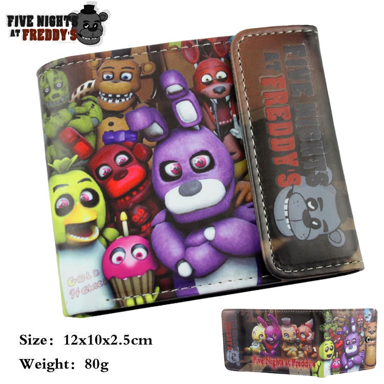 Five Nights at Fredd PU wallet