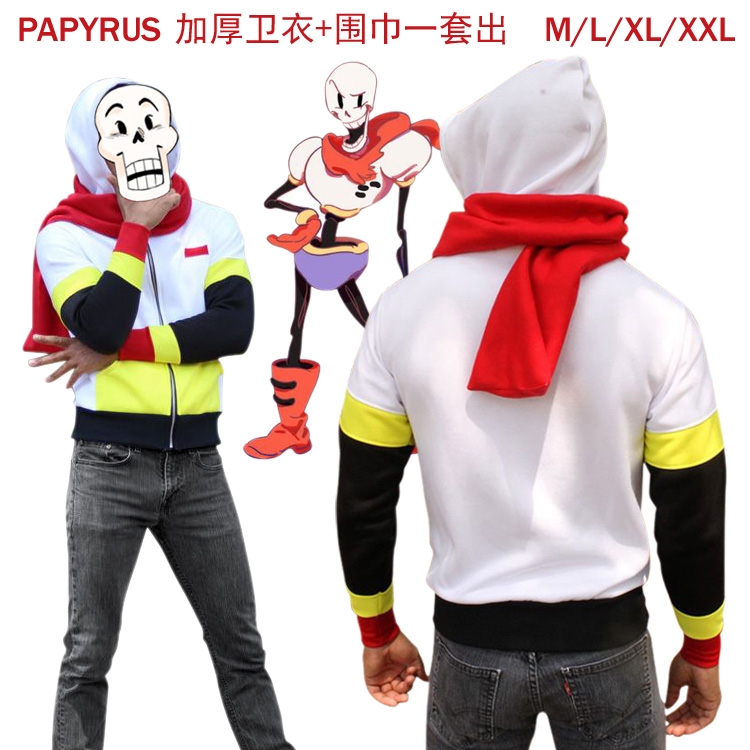 Undertale COSPLAY hoodies  scarf   M L XL XXL