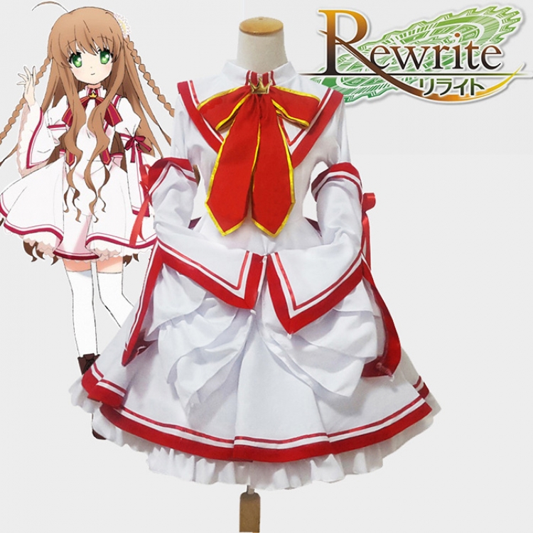 COSPLAY Rewrite cos Kanbe Kotori  Senri Akane  cosplay dress S M L XL XXL XXXL-