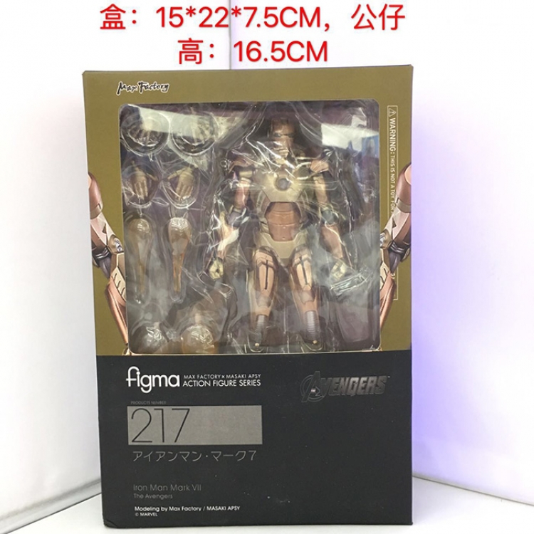 figma217# Figure Iron Man  16.5cm price for 5 pcs a set