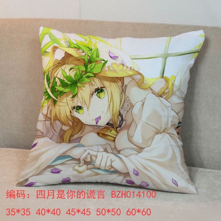 Your Lie in April chuions pillow 45x45cm