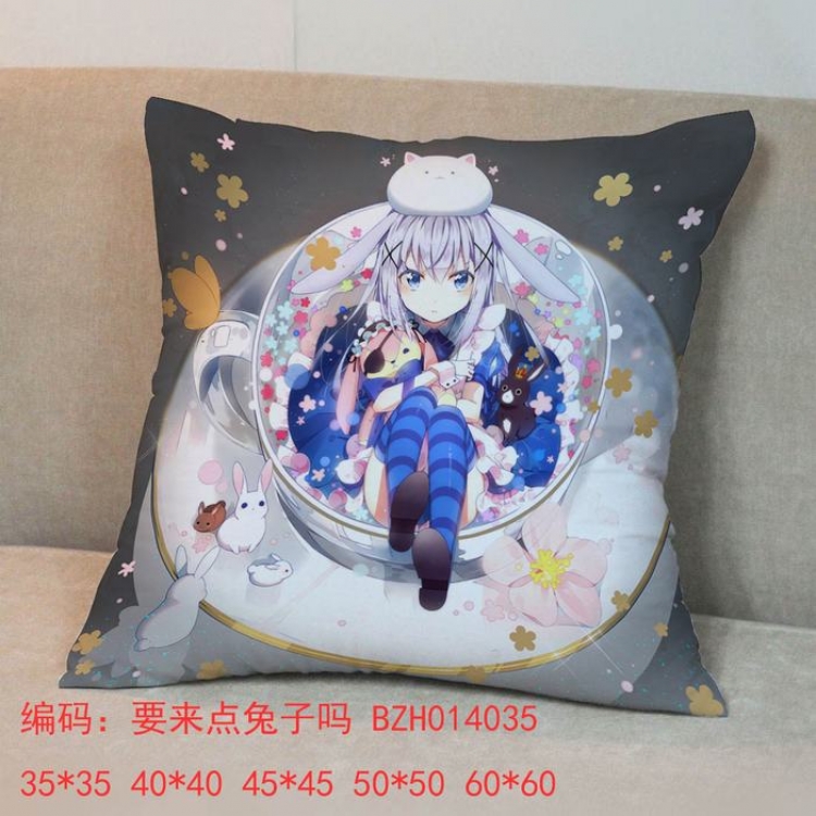 Gochuumon wa Usagi Desu ka? chuions pillow 45x45cm