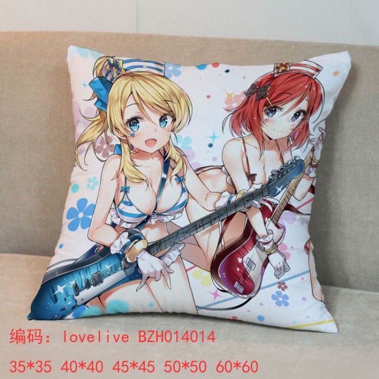 love live Eli Ayase chuions pillow 45x45cm NO FILLING