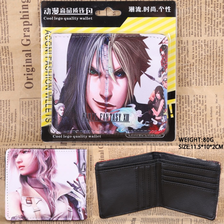 Final Fantasy pu short wallet