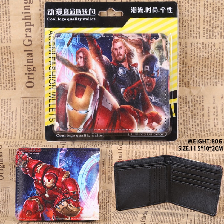 The avengers allianc pu wallet A