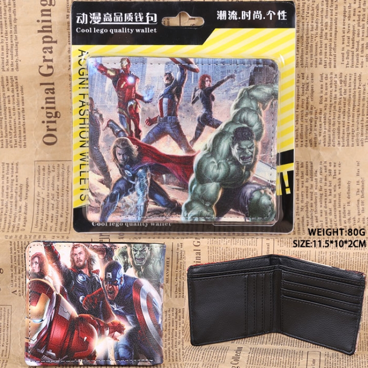The avengers allianc pu wallet A