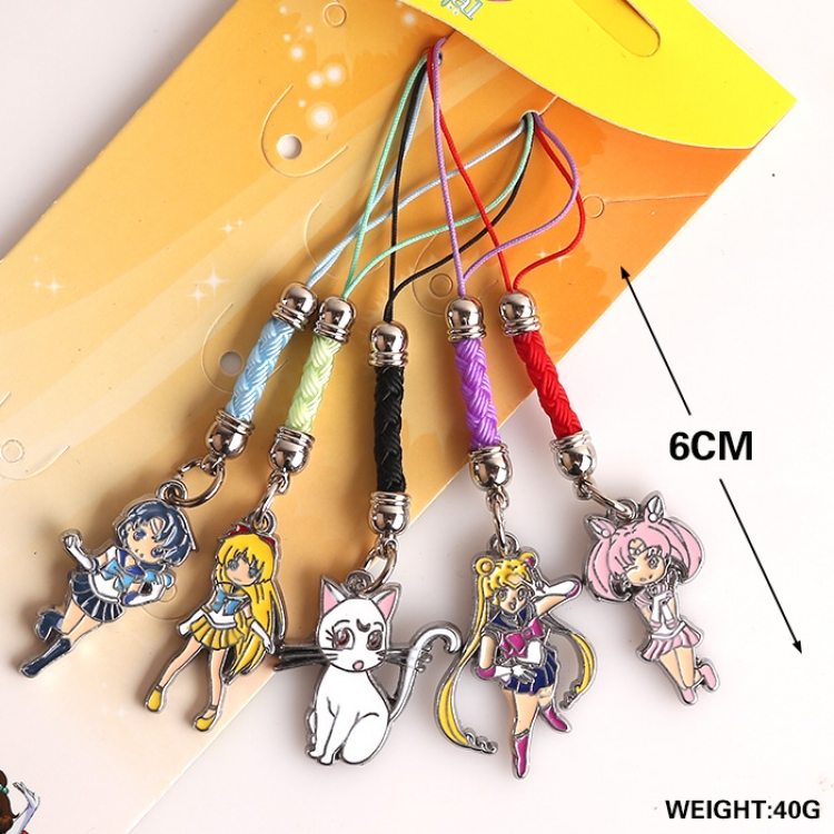 Mobile Phone Accessory sailormoon SailorMoon price for 5 pcs a set(5 pcs a set )E