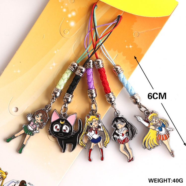 Mobile Phone Accessory sailormoon SailorMoon price for 5 pcs a set (5 pcs a set )B