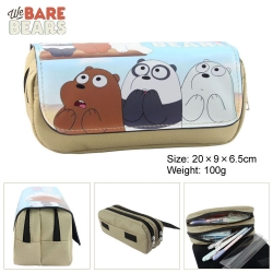 We Bare Bears pu  stationery b...