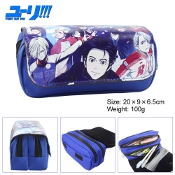 YURI!!! on ICE pu nylon pencil...