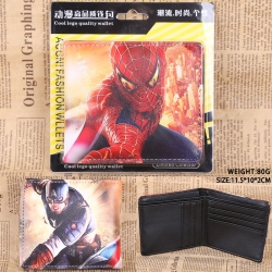 Spiderman pu short wallet