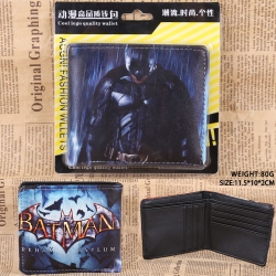 Batman pu short wallet