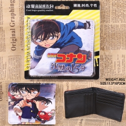 Detective conan pu wallet