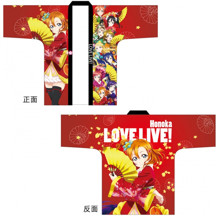 lovelive Honoka Kousaka haori cloak cos kimono Free Size  Book two days in advance cos dress