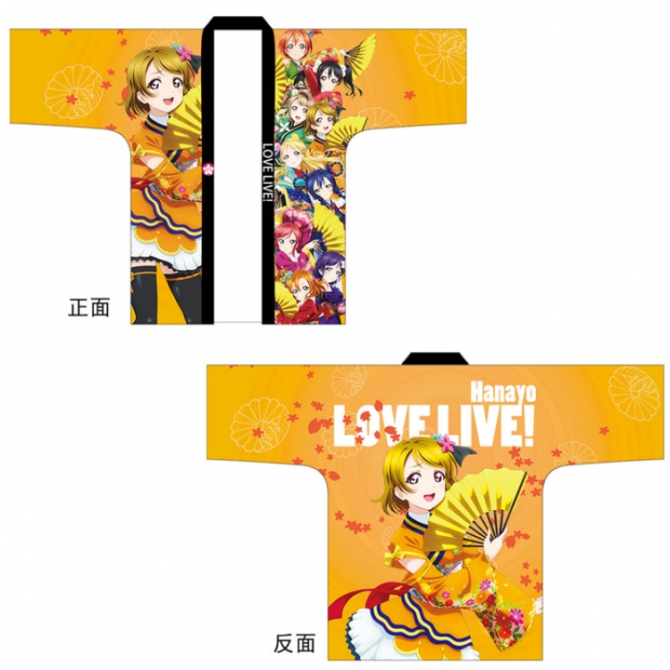 lovelive Koizumi Hanayo haori cloak cos kimono Free Size  Book two days in advance cos dress
