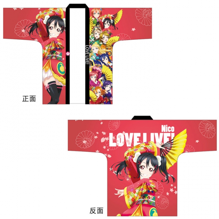 lovelive Nico Yazawa haori cloak cos kimono Free Size  Book two days in advance cos dress