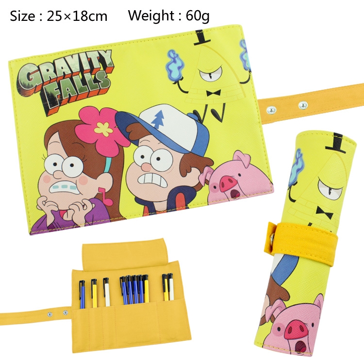 Gravity Falls pencil case Stationery Bag  pencil bag