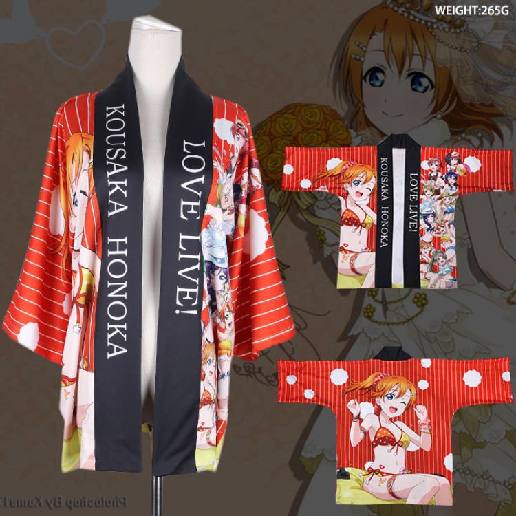 lovelive Honoka Kousaka haori cloak cos kimono Free Size  Book two days in advance cos dress