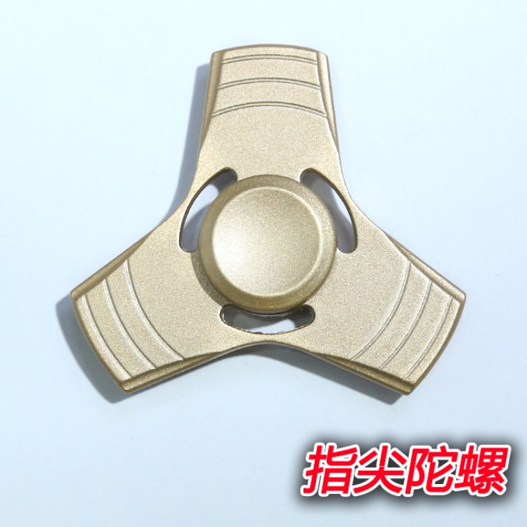 Decompression Finger Spinner Golden Color  price for 5 pcs Mixed out