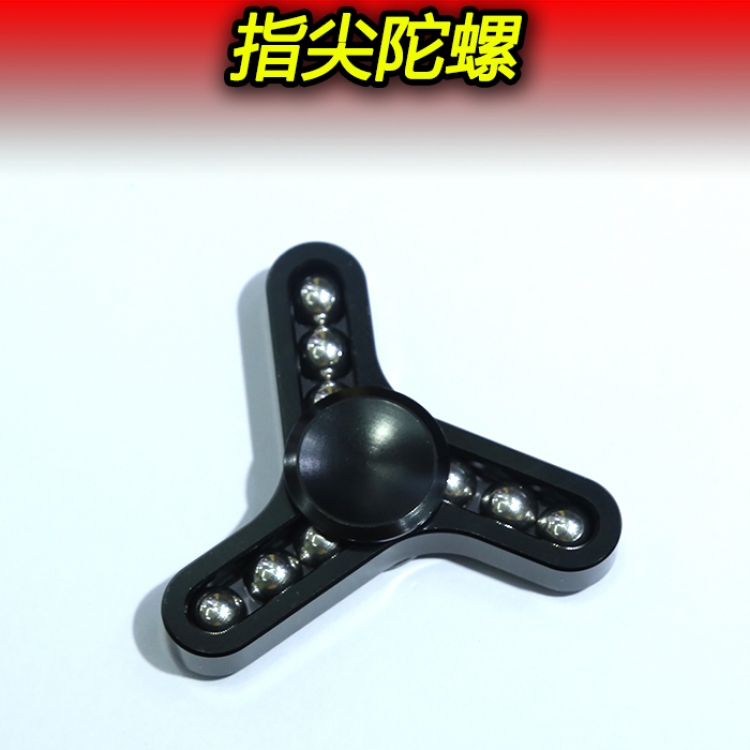 Decompression Black Finger Spinner price for 5pcs Mixed out
