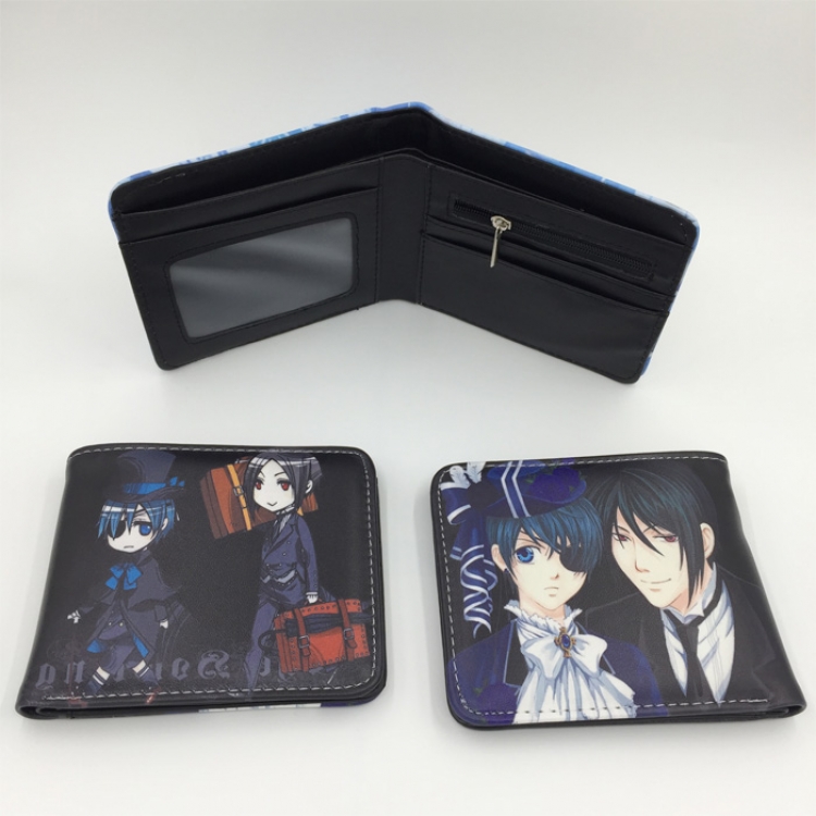 Kuroshitsuji pu short wallet